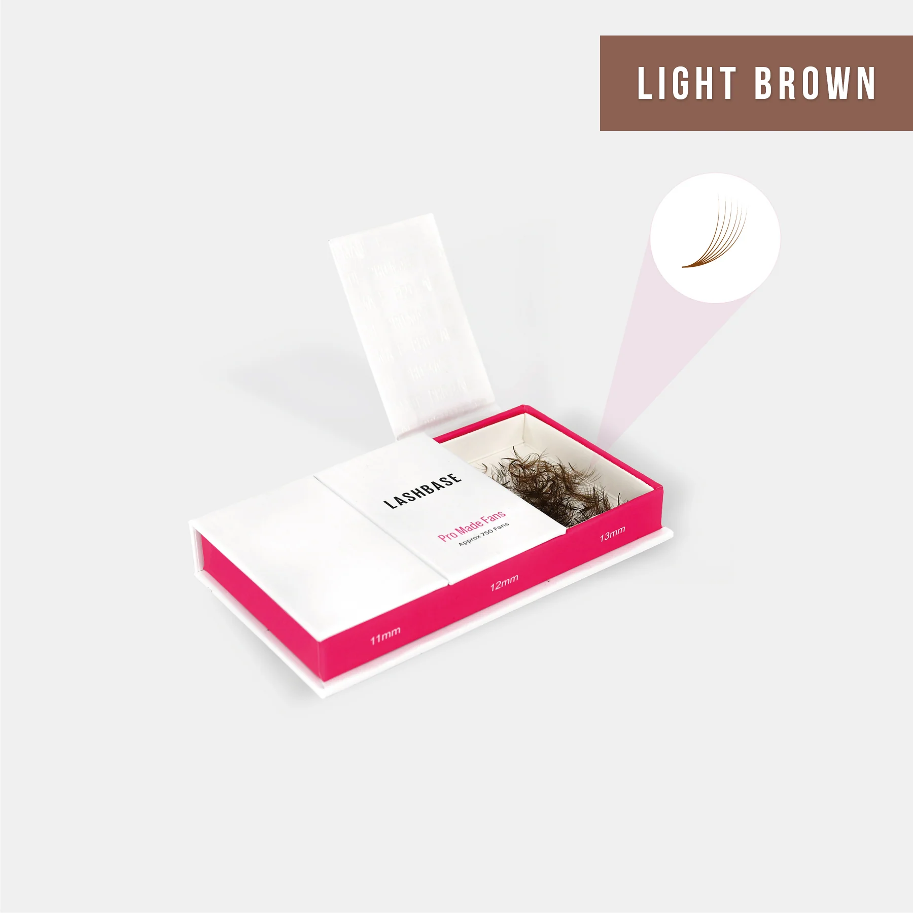 4D Light Brown Pro Mades - 750 Fans