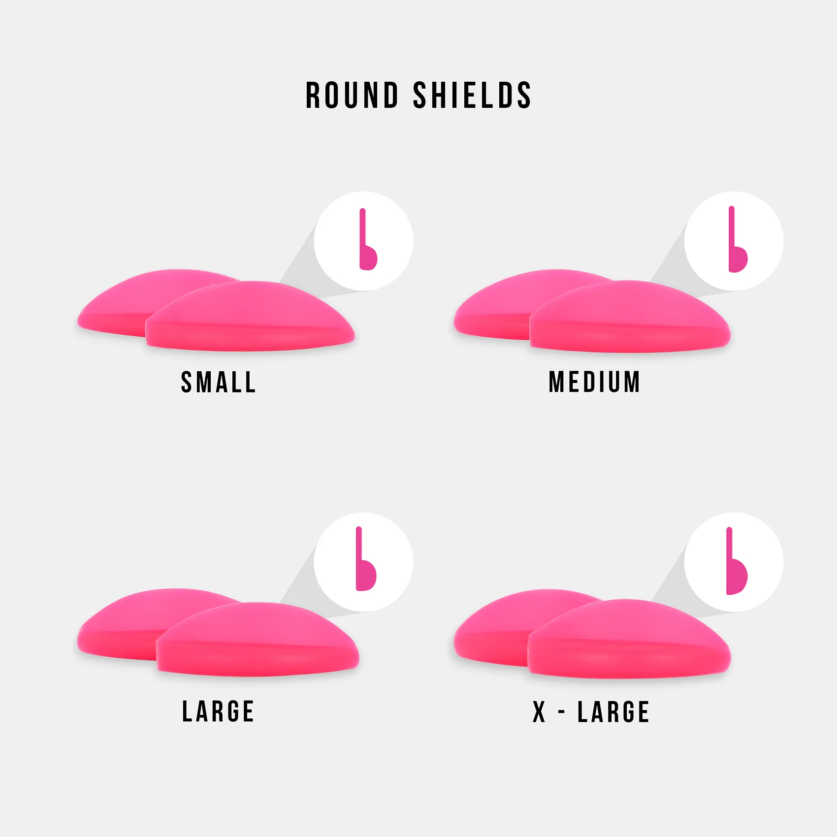Lifted. Round & Flat Shields - 8 Pairs Collection - Image 2